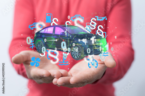 Car law concept. Safety of ...