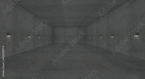 nice concrete simple wall lighting urdan style 3d place image_