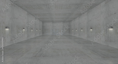  nice concrete simple wall lighting urdan style 3d place image_2