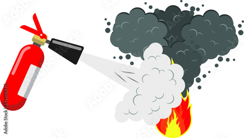 Fire extinguisher. Means of fighting fire. Fire information kit.