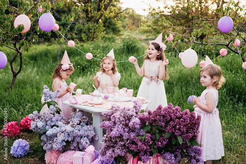 Photography Summer outdoor kids birthday party