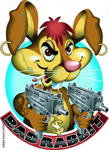 bad rabbit with machine pistols