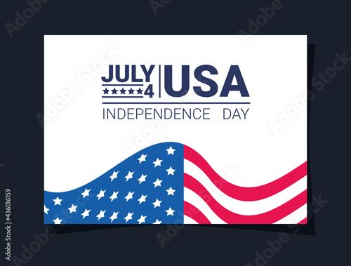 4th july card