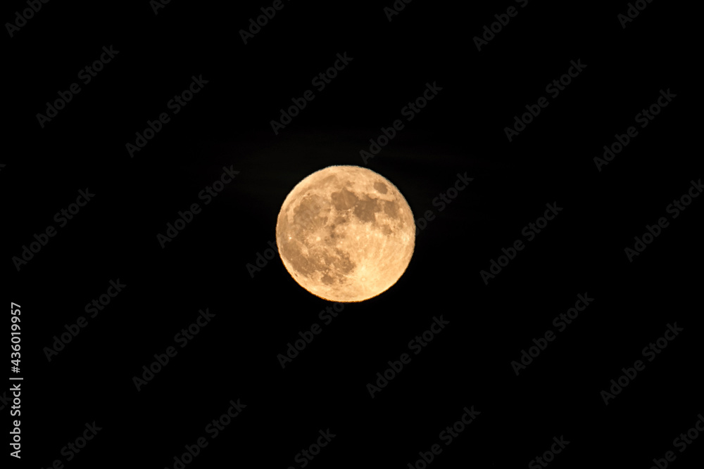 Obraz premium Full moon. Supermoon