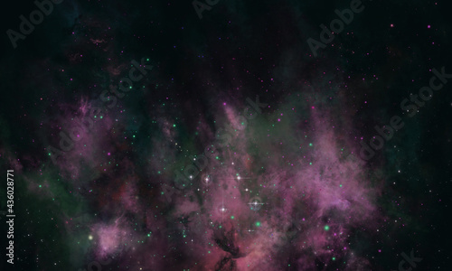Fototapeta Naklejka Na Ścianę i Meble -  abstract night dark purple and blue sea sky overlay falling overlay texture with starlight twinkling space universe pattern on space.