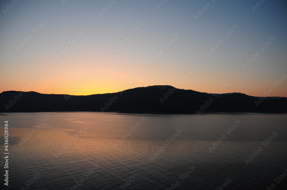 Santorin, Grèce, sunrise