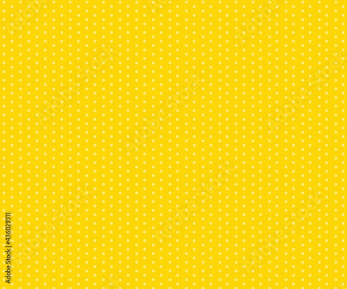 Yellow background with circles, dots