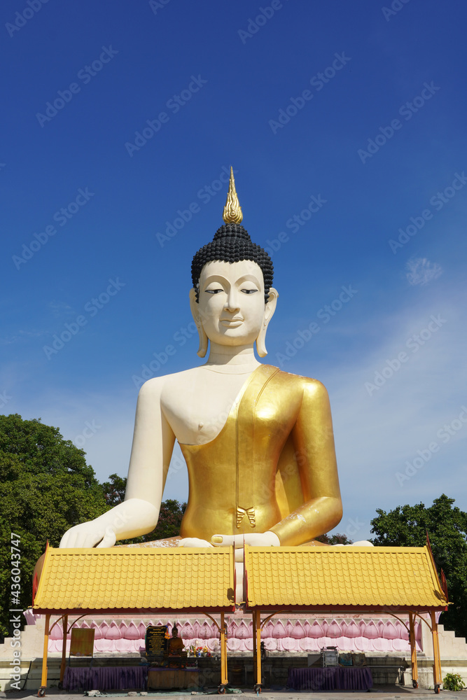 Obraz premium Big buddha Outdoors with a sky background