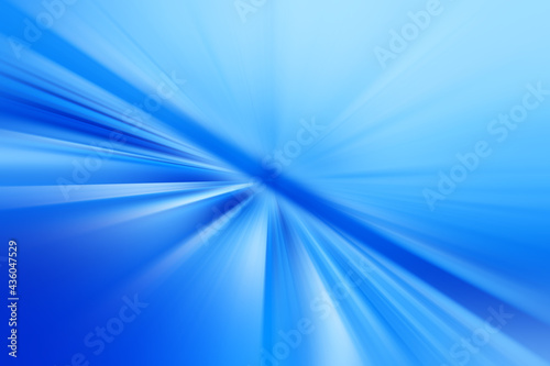 Abstract radial zoom blur surface of light blue tones. Abstract  soft blue  background with radial  radiating  converging lines.  