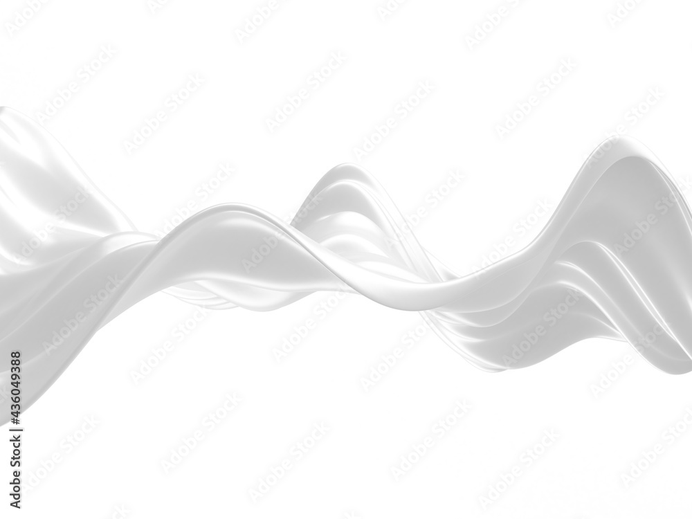 White abstract liquid wavy background White abstract liquid wavy background