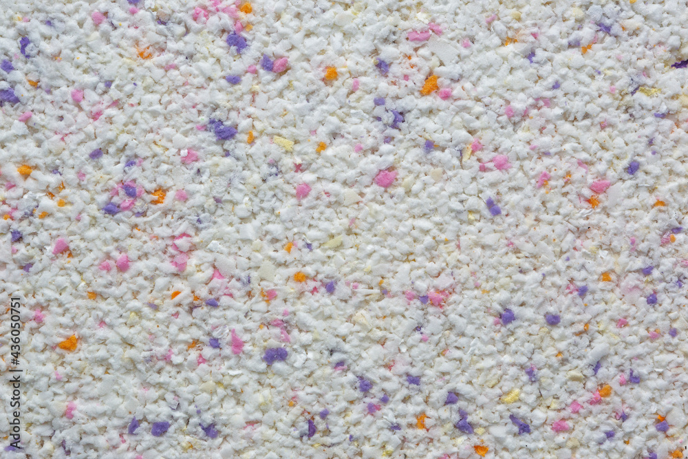 Detail of a natural sponge texture recycled background