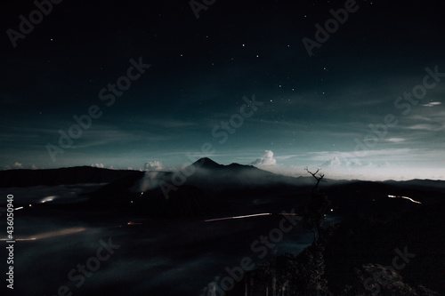 landscape with clouds