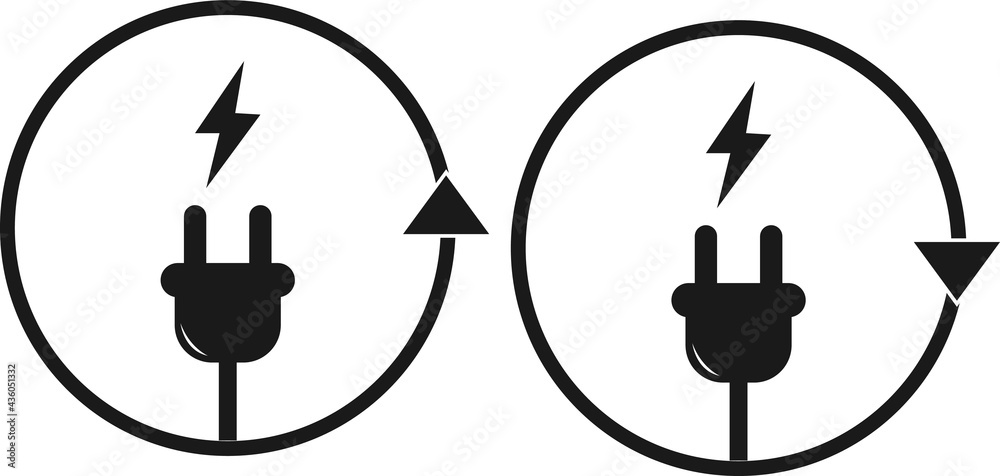 rising or falling energy supplies icon rising or falling energy supplies icon
