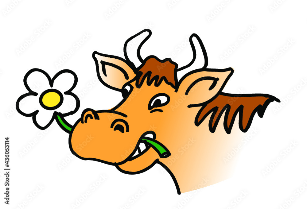 vache, marguerite, bd vache, marguerite, bd