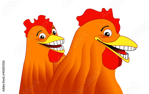 poule dents, quand les poules auront des dents