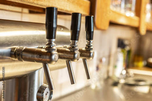 a tap at a bar  restaurant