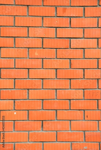 Bild auf Leinwand red brick wall