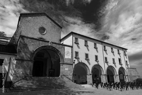 Roccamonfina, Campania.  Sanctuary of the Madonna dei Lattani. photo