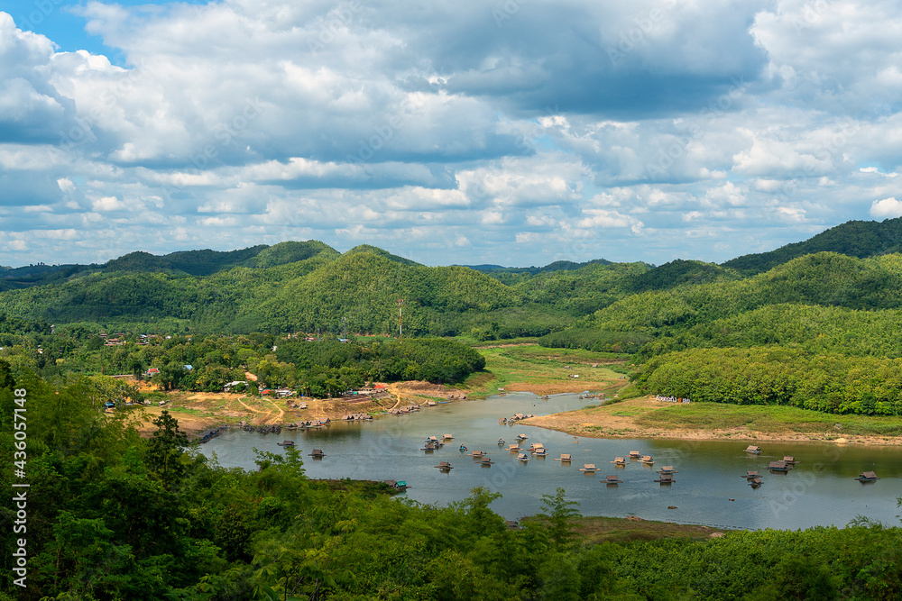 Huai Kathing Reservoir Loei Province, Thailand