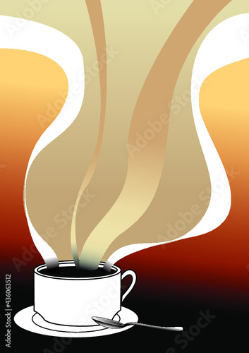 tasse café chaud