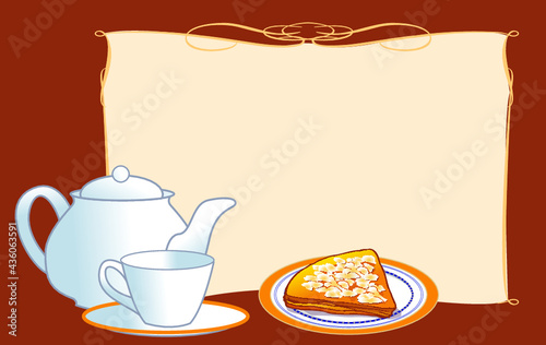 thé anglais gâteau