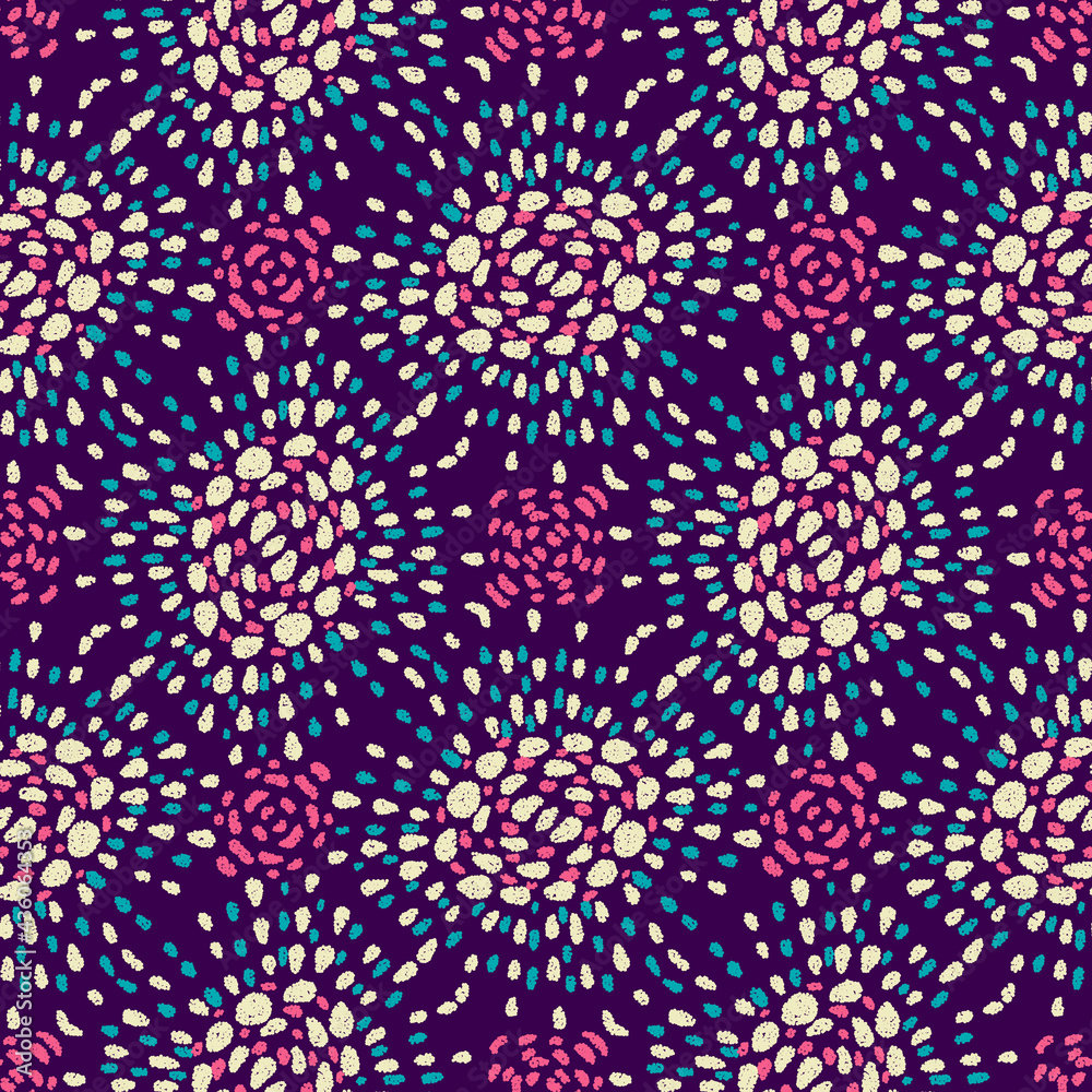 Seamless pattern with a simple abstract drawing Seamless pattern with a simple abstract drawing