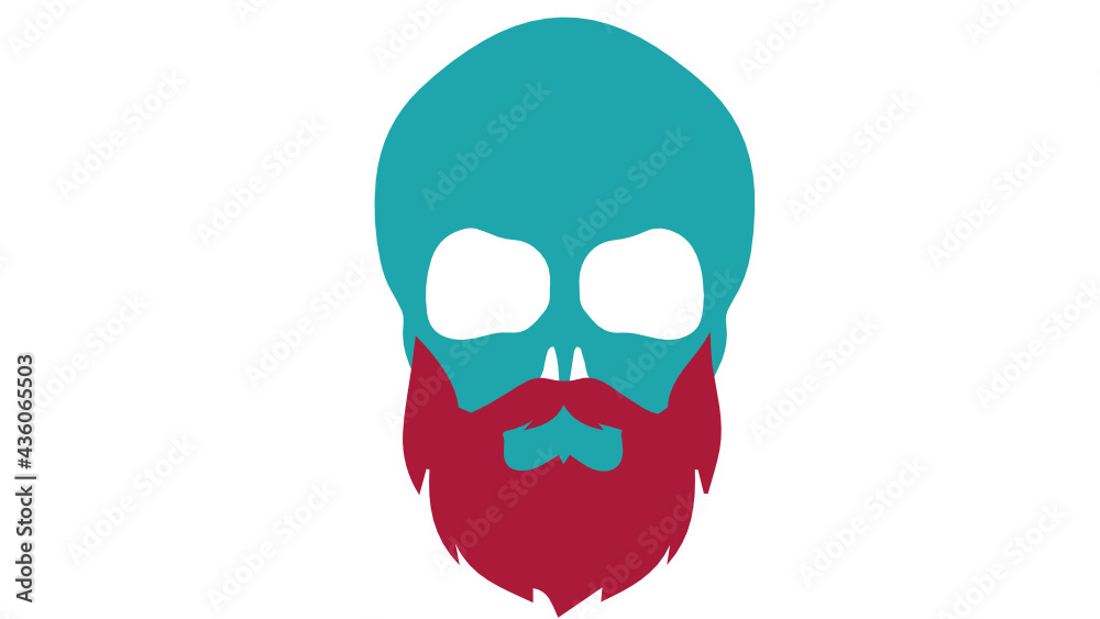 Bearded skull Bearded skull