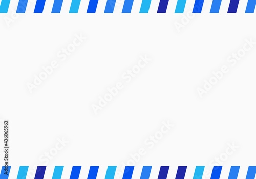 Simple abstract blue strips background. Vector illustration.