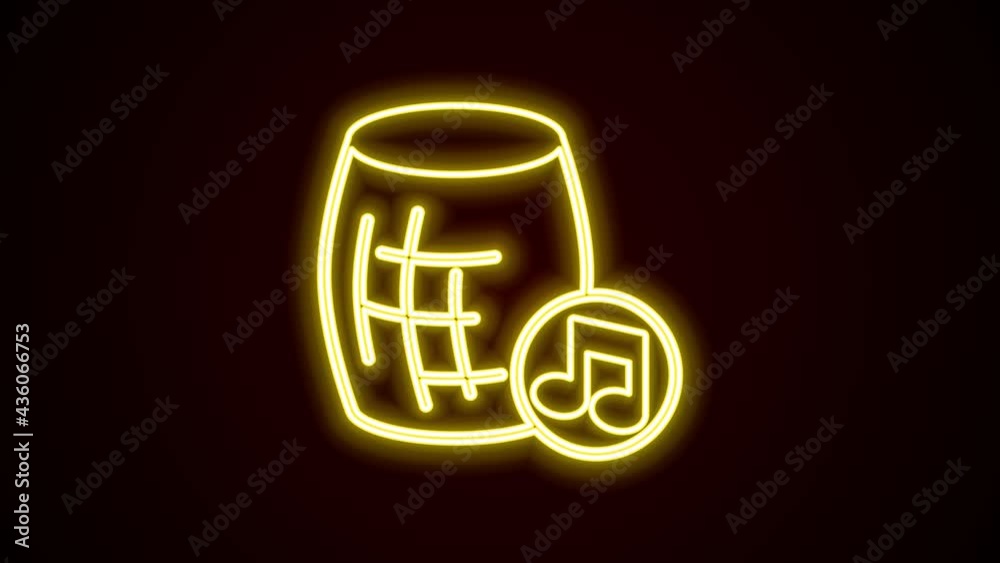 Glowing neon line Voice assistant icon isolated on black background. Voice control user interface smart speaker. 4K Video motion graphic animation Glowing neon line Voice assistant icon isolated on black background. Voice control user interface smart speaker. 4K Video motion graphic animation