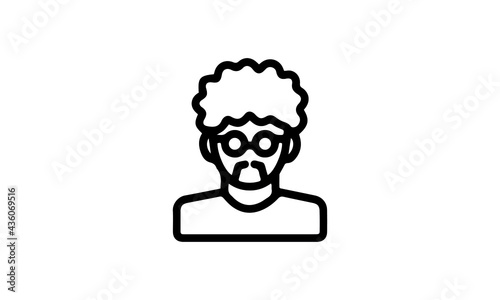 Ancient alien Silhouette icons vector design