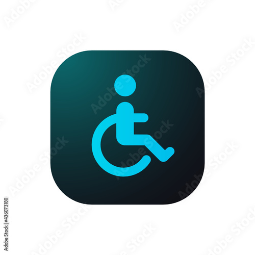 Wheelchair - Sticker