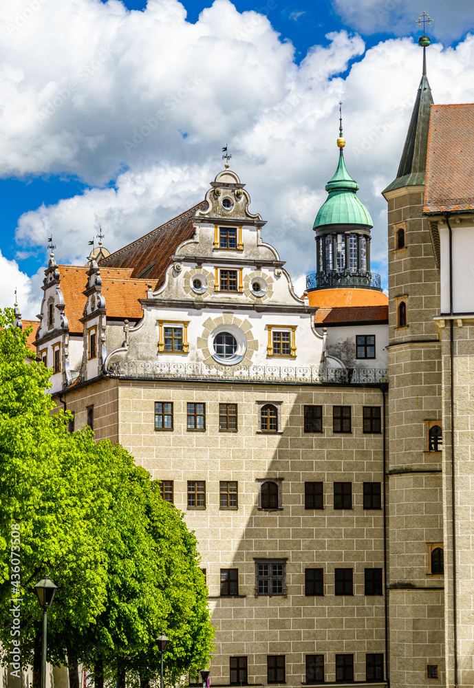 historic old town of Neuburg an der Donau - Bavaria