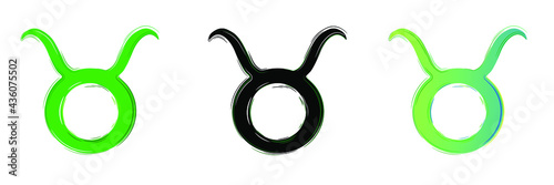 zodiac signs three options symbols
