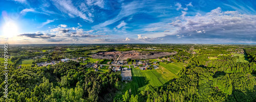 tereny po przemysłowe na Śląsku w Polsce, Wodzisław Śląski z lotu ptaka