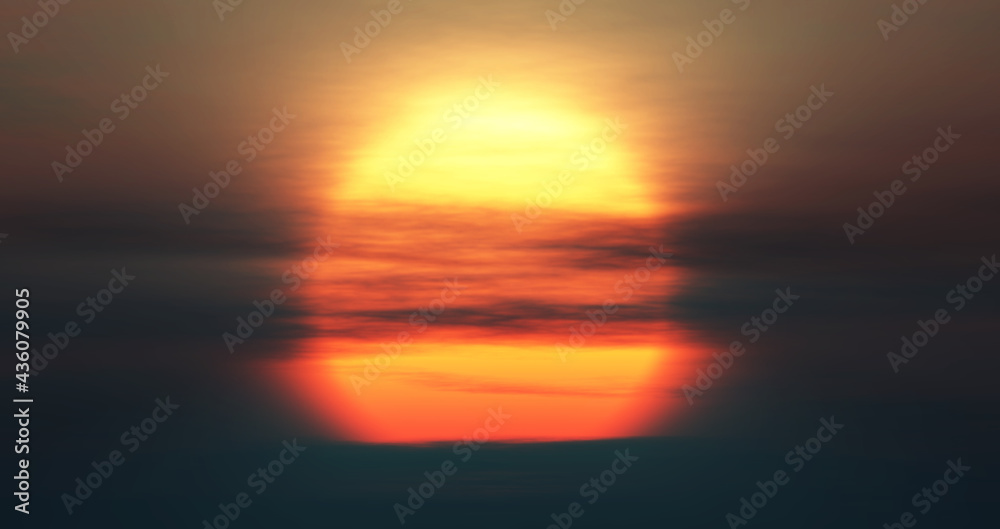 big large sun sunrise sunset