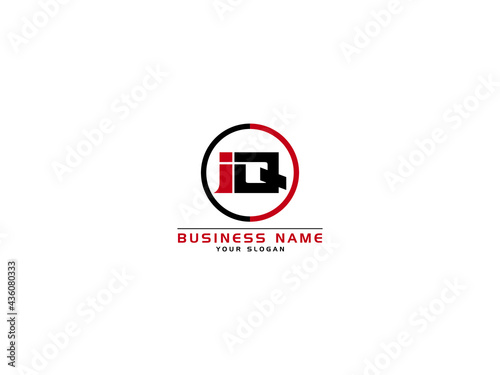 Letter IR Logo, circle ir logo icon vector for business
