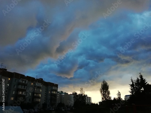 clouds over the city © Дмитрий Алексеев
