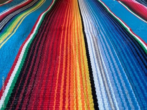 Fotografia poncho Mexican cinco de mayo rug serape fiesta traditional Mexico Mexican poncho