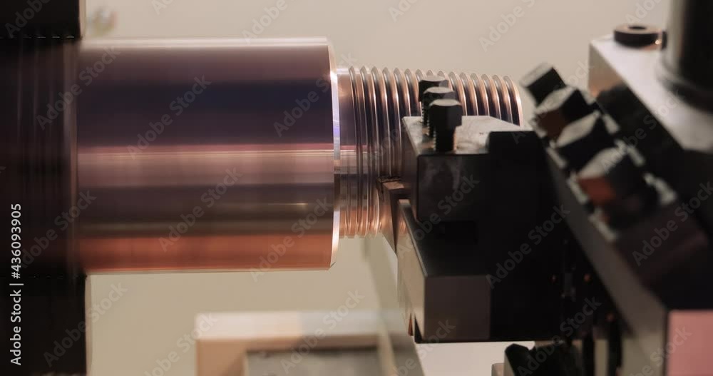 Metalworking CNC milling machine. Cutting metal modern processing technology. Metalworking CNC milling machine. Cutting metal modern processing technology.
