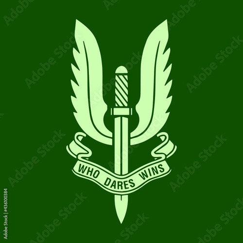 Who Dares Win Patriotic T shirt design
