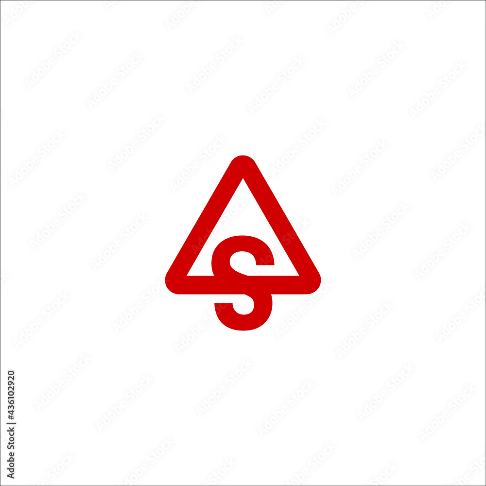 letter SA logo letter SA logo