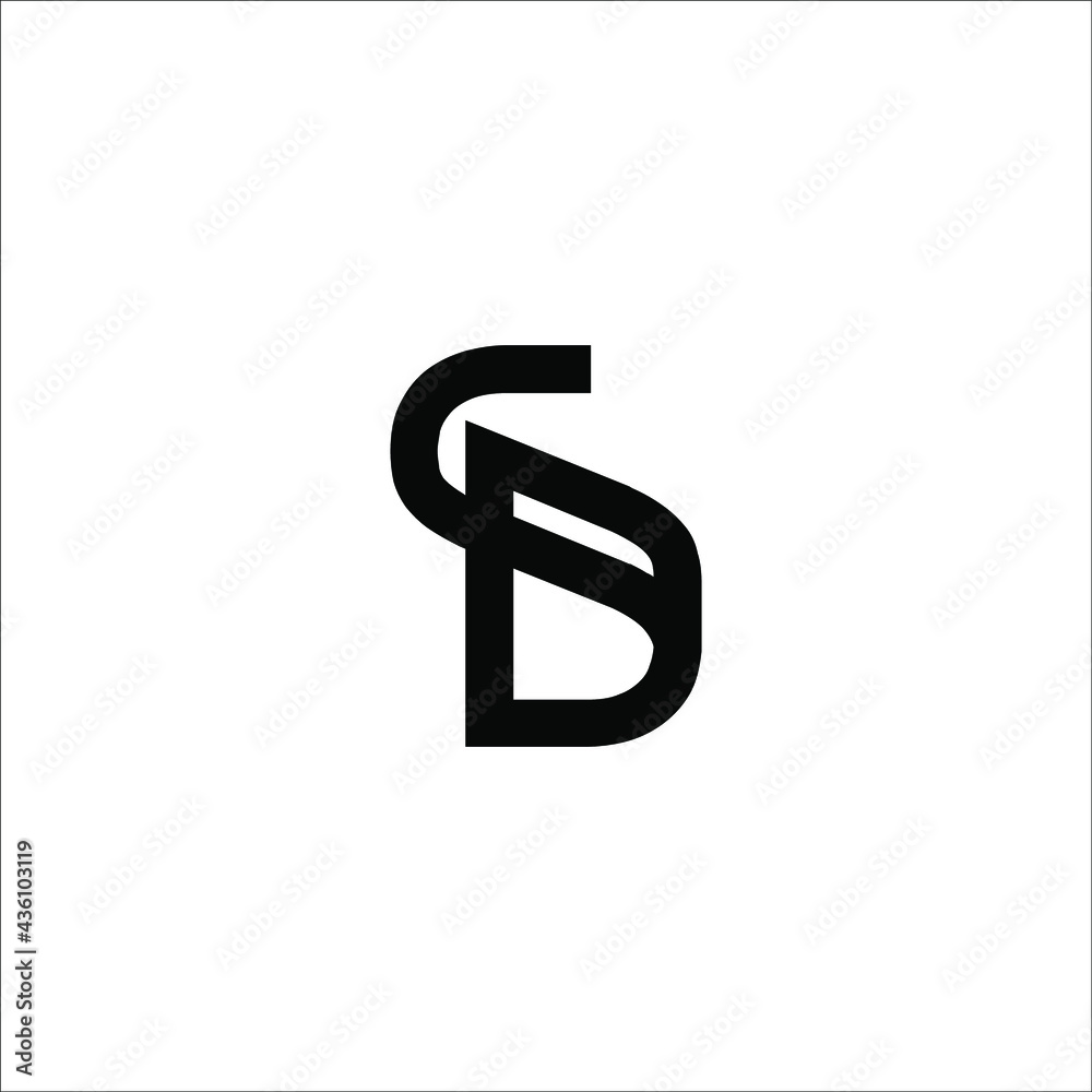letter DS logo letter DS logo
