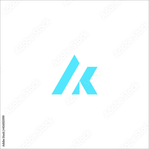 Free Download letter AK or KA logo - GFXLoad