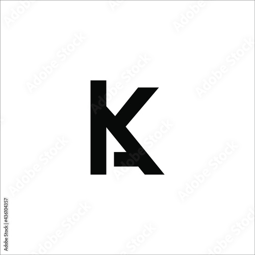 Free Download letter AK or KA logo - GFXLoad