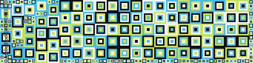 Abstract Geometric Pattern generative computational art illustration