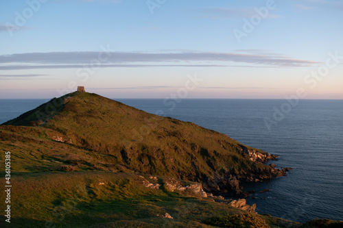 Rame Head Cornwall In Sunset