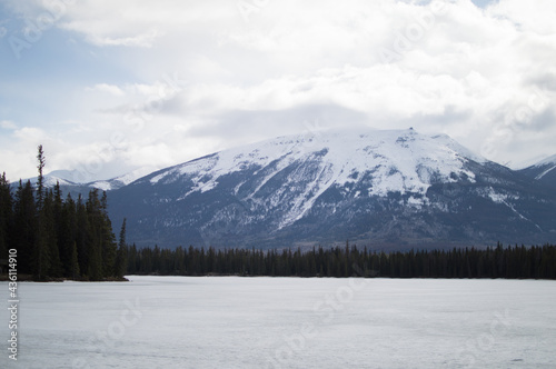 Winter Mountains Landscape