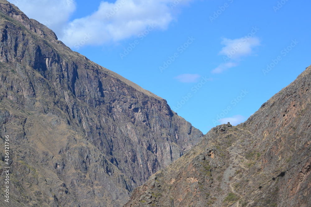 Peru Ruinas Montaña Ollantaytambo