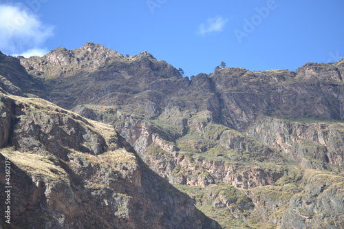 Peru Ruinas Montaña Ollantaytambo