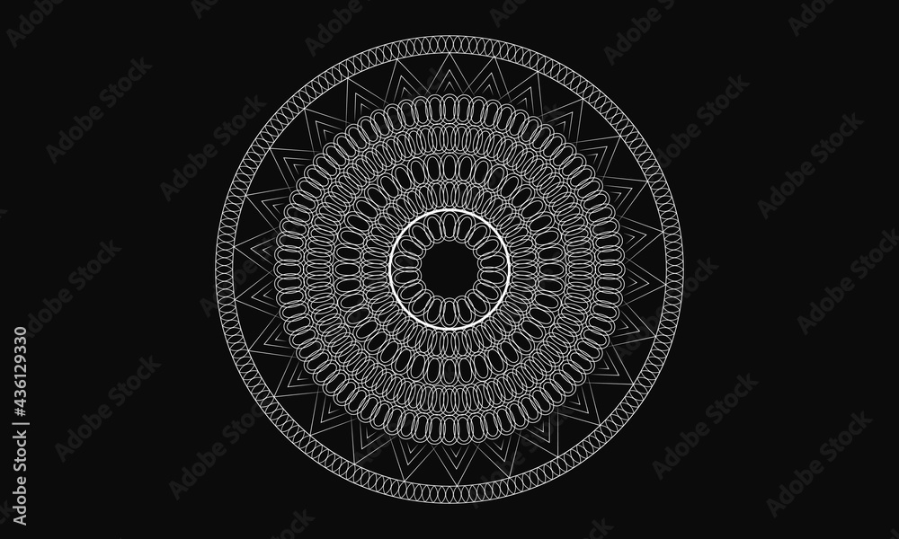 Mandala Background with ornamental pattern and Decorative for Wedding card mandala design Mandala Background with ornamental pattern and Decorative for Wedding card mandala design